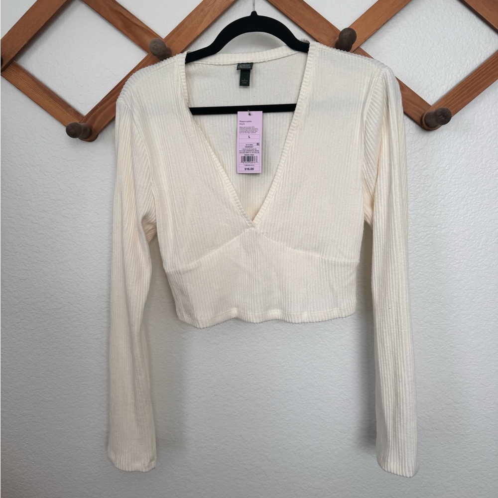 wild fable cream sweater